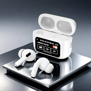 A9 Pro Airpods ANC/ENC Touch Screen Wireless Earbuds