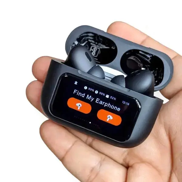 A9 Pro Airpods ANC/ENC Touch Screen Wireless Earbuds