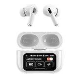 A9 Pro Airpods ANC/ENC Touch Screen Wireless Earbuds